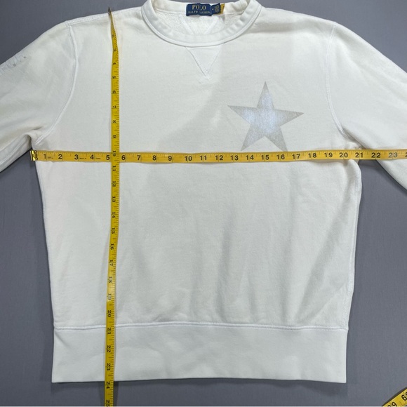 LIMITED EDITION Polo RL Jasper John’s Mind/Mirror Crewneck Sweatshirt - Unisex M - Picture 10 of 16